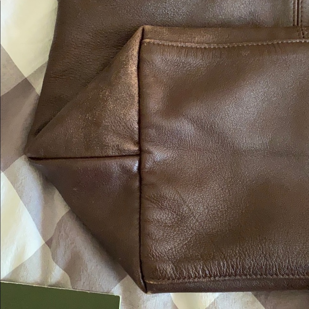 Longchamp large leader le pliage cuir tote - Picture 2 of 8